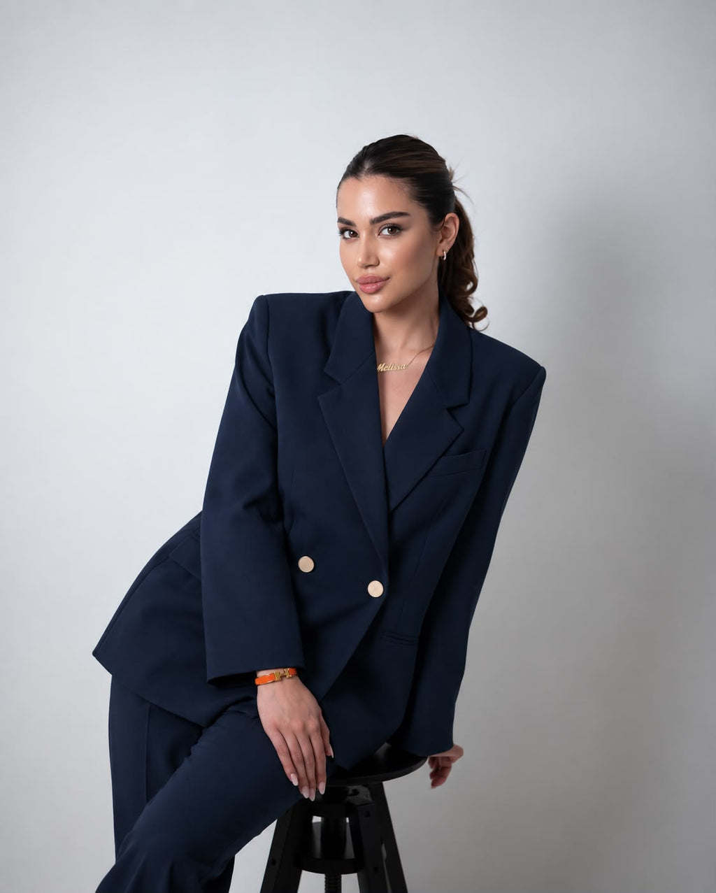 Blue Formal Suit for Women